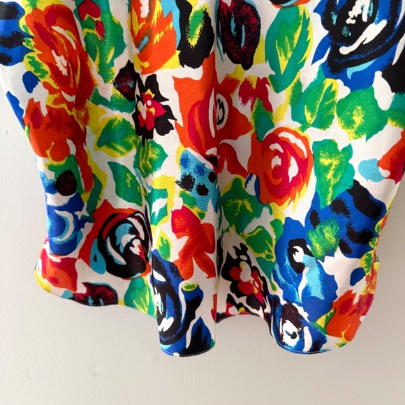 Victoria's Secret‎ Vintage Gold Tag Floral Noodle Strap Camisole Women's L - Picture 3 of 9